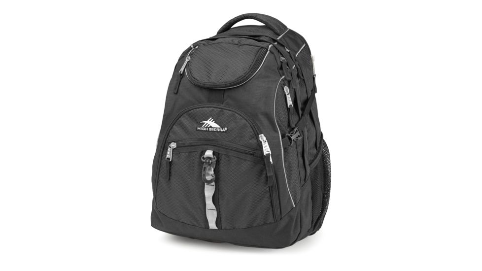 High Sierra Access Laptop Backpack, Black, 20inx 15inx 9.5in, 53671-1041