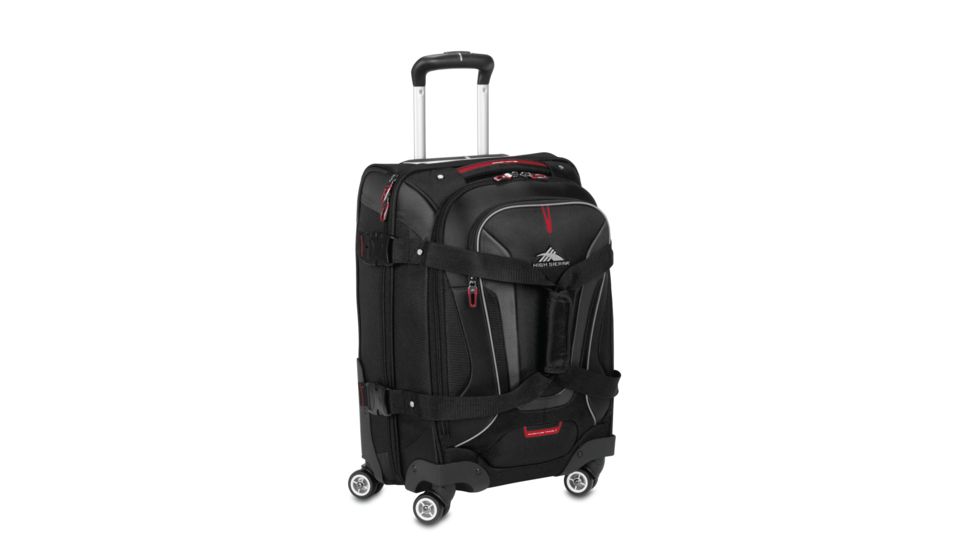 High Sierra AT7 22 inch Spinner Luggage, Black, 22.0inx 14.0inx 9.0in, 57021-1041