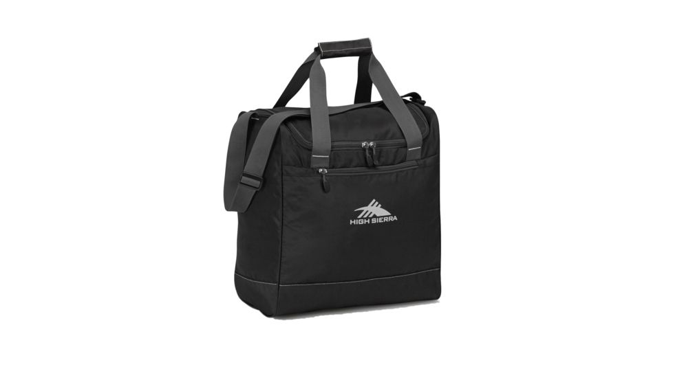 High Sierra Boot Bag, Black/Mercury, 16 x 9 x 14inches, 53877-0968