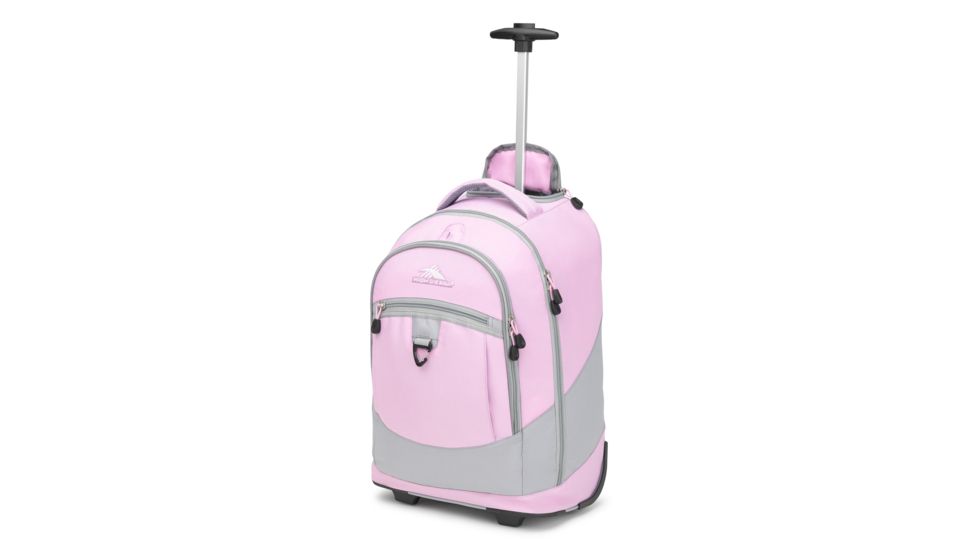 High Sierra Chaser Wheeled Laptop Backpack, Iced Lilac/Ash, 20inx 13.5inx 8in, 53990-6746