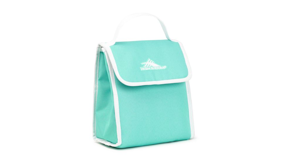 High Sierra Classic Lunch Kit, Aquamarine/White, 9.5inx 8inx 5.5in, 105184-5403
