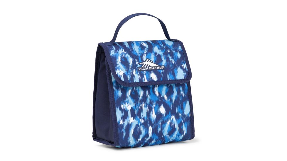 High Sierra Classic Lunch Kit, Island Ikat/True Navy, 9.5inx 8inx 5.5in, 105184-6750