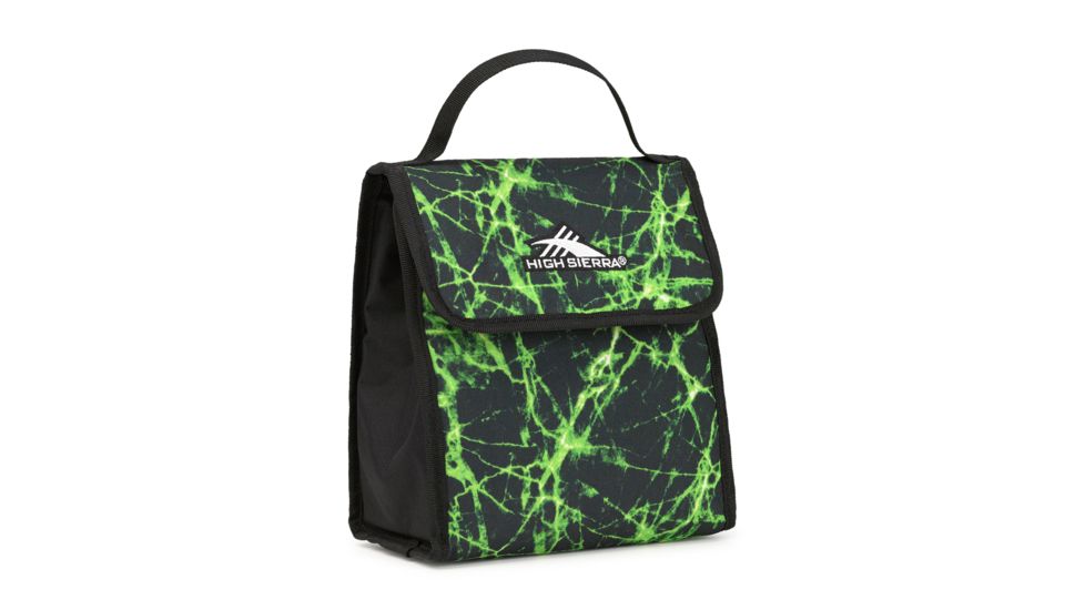 High Sierra Classic Lunch Kit, Lime Fire/Black, 9.5inx 8inx 5.5in, 105184-7059