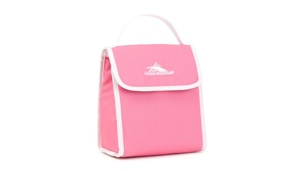 High Sierra Classic Lunch Kit, Pink Lemonade/White, 9.5inx 8inx 5.5in, 105184-6769