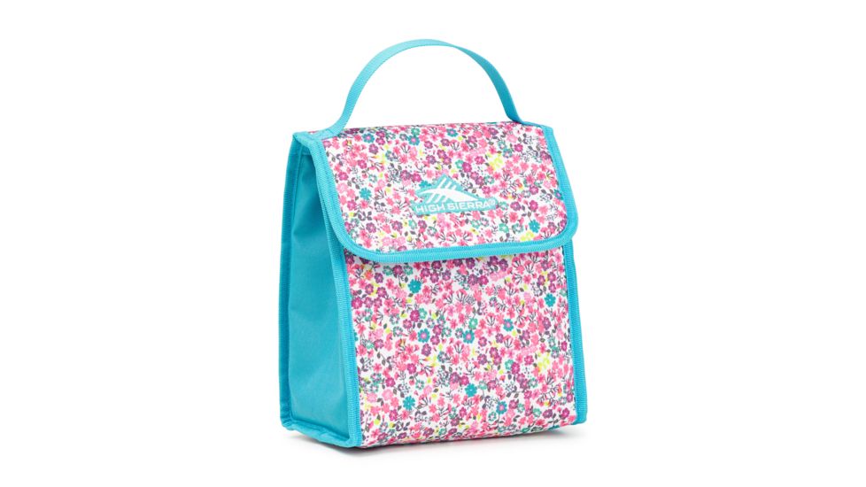 High Sierra Classic Lunch Kit, Prairie Floral/Tropic Teal/White, 9.5inx 8inx 5.5in, 105184-6775