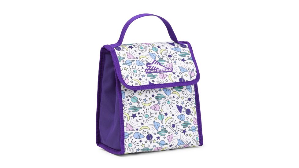 High Sierra Classic Lunch Kit, Roswell UFO/Deep Purple, 9.5inx 8inx 5.5in, 105184-6780