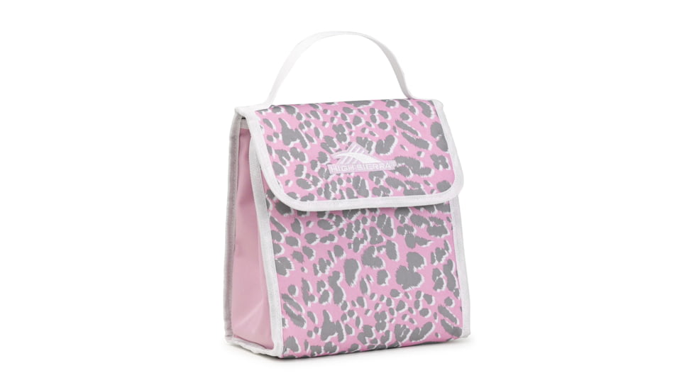 High Sierra Classic Lunch Kit, Shadow Leopard/Iced Lilac/White, 9.5inx 8inx 5.5in, 105184-6788