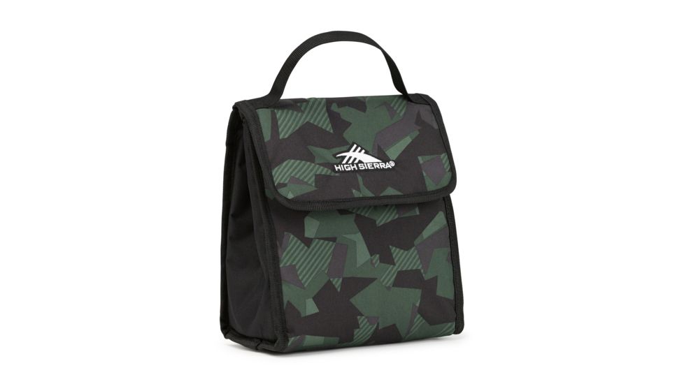 High Sierra Classic Lunch Kit, Shattered Camo/Black/Olive, 9.5inx 8inx 5.5in, 105184-6792