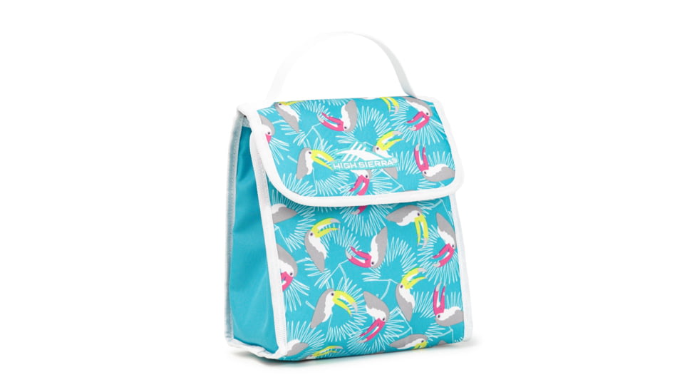 High Sierra Classic Lunch Kit, Toucan/Tropic Teal/White, 9.5inx 8inx 5.5in, 105184-6801