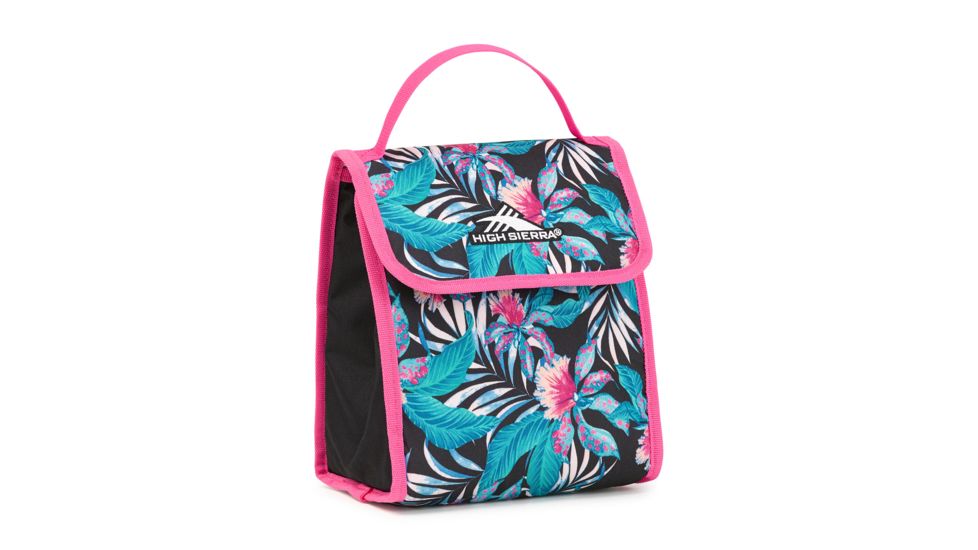 High Sierra Classic Lunch Kit, Tropic Nights/Black/Flamingo, 9.5inx 8inx 5.5in, 105184-6804