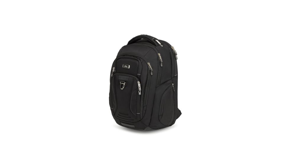 High Sierra Endeavor Business Elite Backpack, Black, 19.5inx 13inx 8.5in, 103960-1041