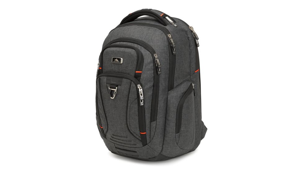 High Sierra Endeavor Business Elite Backpack, Mercury Heather, 19.5inx 13inx 8.5in, 103960-6657