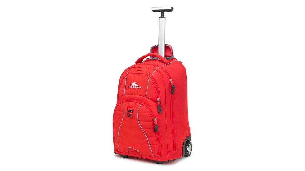 High Sierra Freewheel Wheeled Laptop Backpack, Crimson, 20.0inx 13.5inx 8.0in, 53991-2065