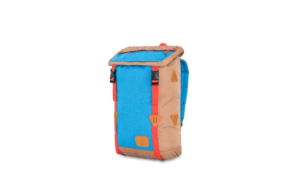 High Sierra Klettersack Backpack, Coconut/Sky/Red Rock, 20.0inx 12.5inx 6.5in, 106513-6426