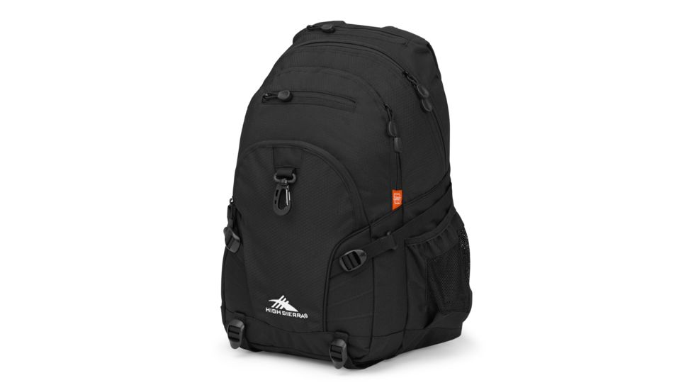 High Sierra Loop Backpack, Black, 19inx 13.5inx 8.5in, 53646-1041