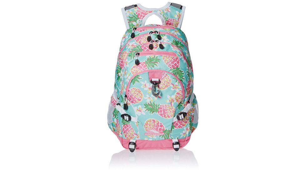 High Sierra Loop Backpack, Pineapple Party Pink Lemonade, 19inx 13.5inx 8.5in, 53646-5204