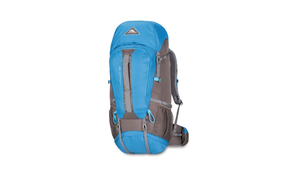 High Sierra Pathway 60L Backpack, Mineral/Slate/Glacier, 25.0inx 13.0inx 9.0in, 79548-5743
