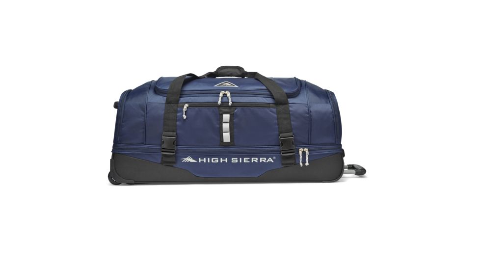 High Sierra Pathway Series 36 In Drop-Bottom Duffel, Maritime/Black/Ash, 36inx 14.5inx 16.5in, 112499-7456