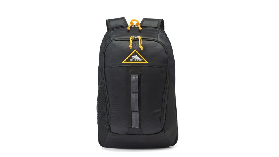 High Sierra Pathway Series Carry On W/Zip-Off Backpack, Black/Gold, 21inx 8..5inx 14in, 112502-2693
