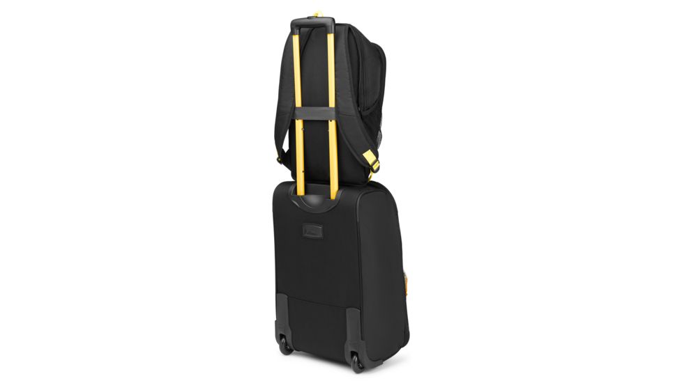 High Sierra Pathway Series Carry On W/Zip-Off Backpack, Black/Gold, 21inx 8..5inx 14in, 112502-2693