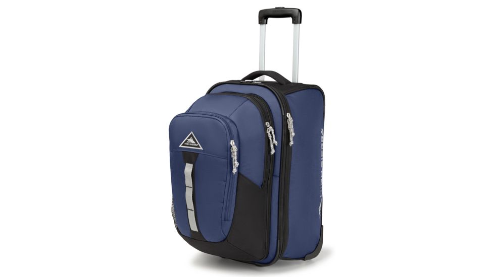 High Sierra Pathway Series Carry On W/Zip-Off Backpack, Maritime/Black/Ash, 21inx 8..5inx 14in, 112502-7456