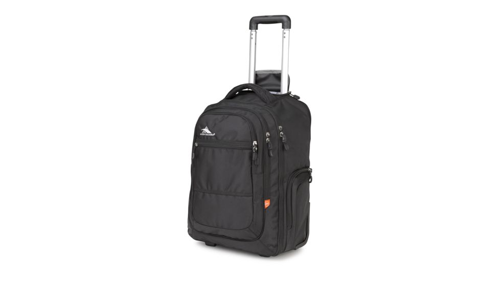 High Sierra Rev Wheeled Laptop Backpack, Black, 21.0inx 14.0inx 9.0in, 58420-1041