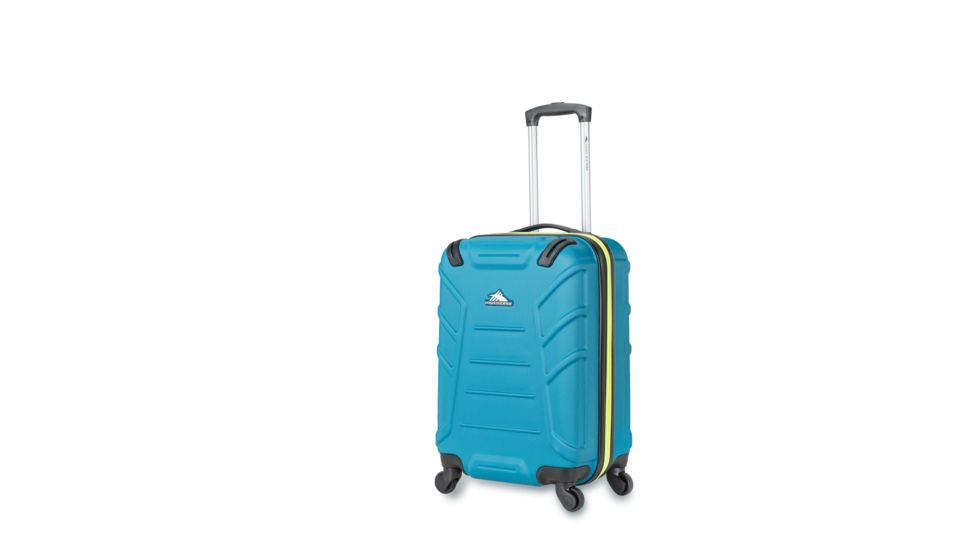 High Sierra Rocshell 20 In Hardside Spinner Luggage, Sea/Zest, 22.5inx 14.75inx 10.75in, 89449-5527
