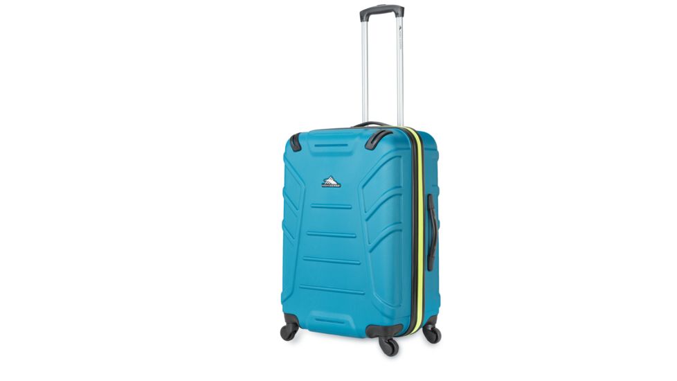 High Sierra Rocshell 24 In Hardside Spinner Luggage, Sea/Zest, 26.0inx 18.25inx 11.5in, 89450-5527