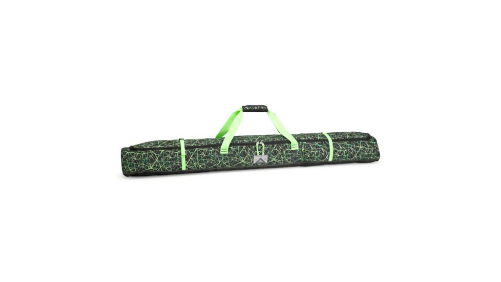 High Sierra Single Ski Bag, Digital Web/Black/Lime, 73.0inx 8.0inx 7.0in, 53893-5808
