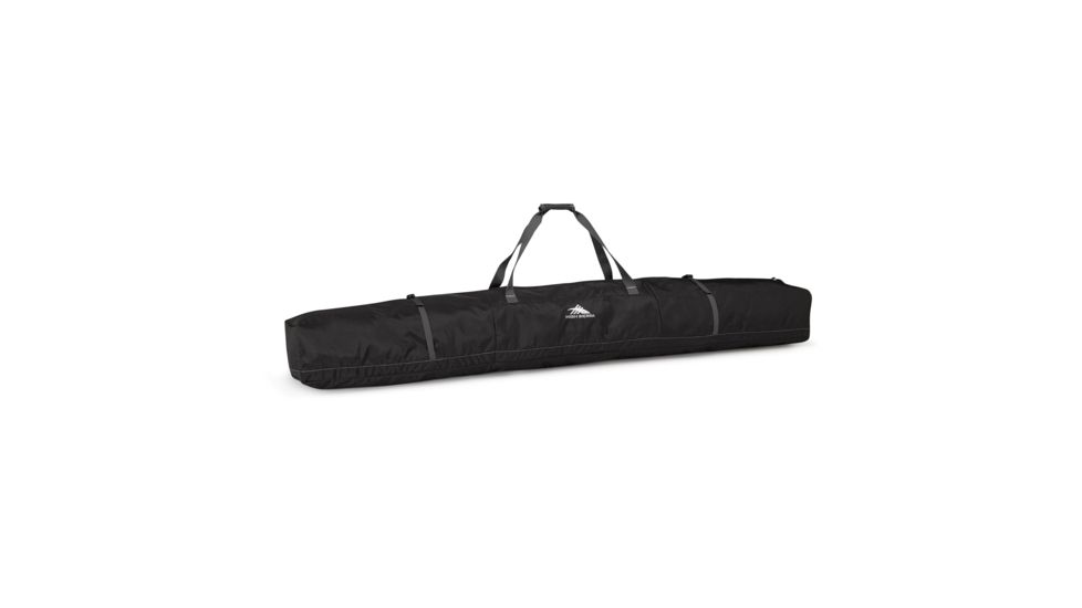 High Sierra Single Ski Bag - Large, Black/Mercury, 73.0inx 7.0inx 7.0in, 53880-0968