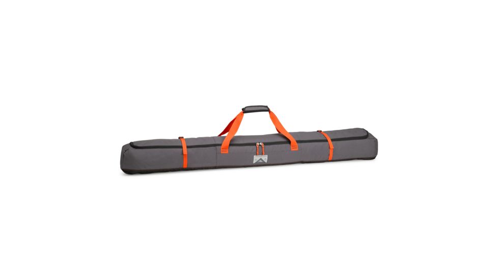 High Sierra Single Ski Bag, Mercury/Black/Red Line, 73.0inx 8.0inx 7.0in, 53893-3959