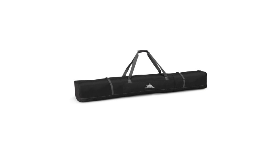 High Sierra Single Ski Bag - Small, Black/Mercury, 59.0inx 7.0inx 7.0in, 53878-0968