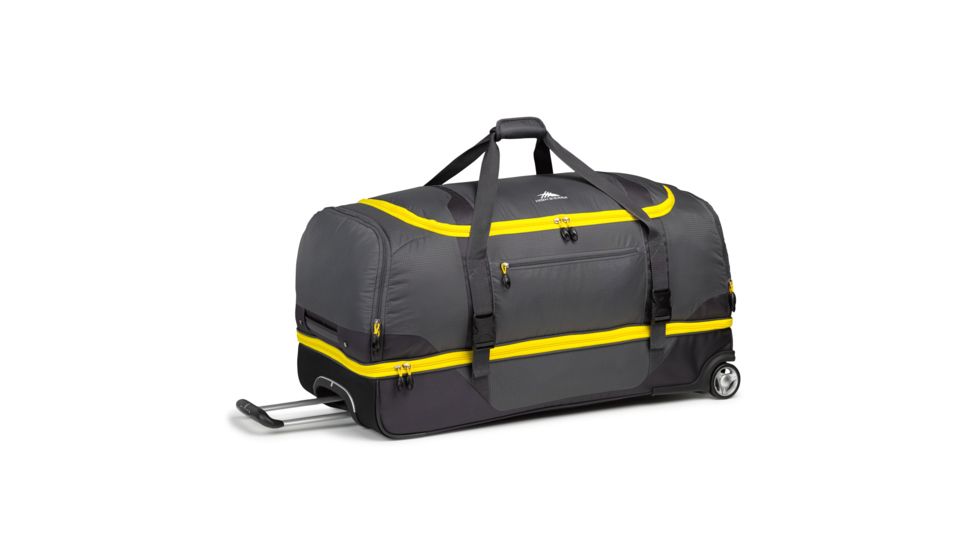High Sierra Sportour 34 In Drop-Bottom Wheeled Duffel, Mercury Sunflower, 34.0inx 17.5inx 15.5in, 59586-4274