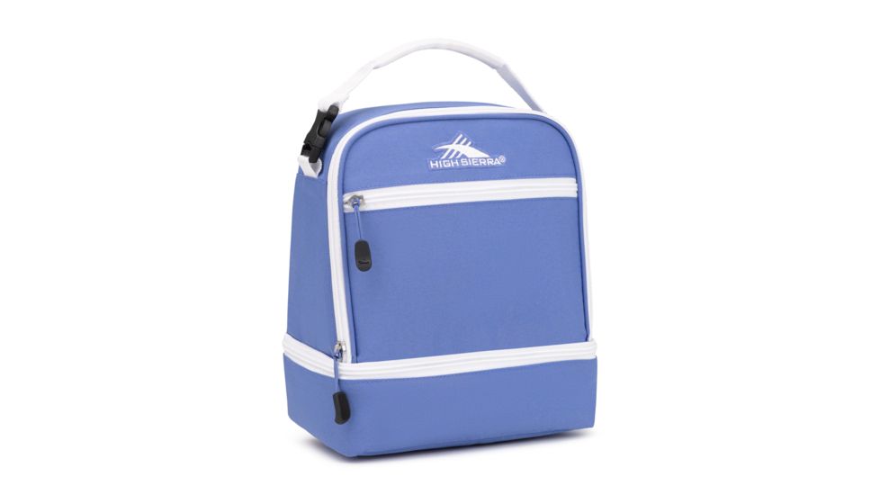 High Sierra Stacked Compartment Lunch Bag, Lapis/White, 10.5inx 8.5inx 5.5in, 74714-6755