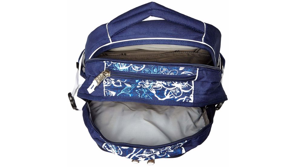 High Sierra Swerve Laptop Backpack, True Navy/Enchanted/White, 19inx 13inx 8in, 53665-4992