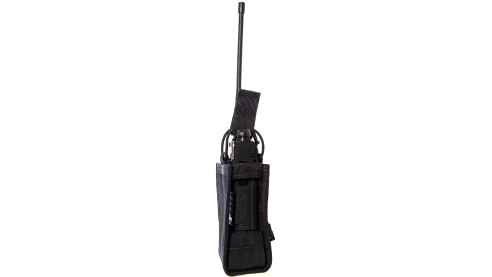 High Speed Gear Duty Mini M.A.C. TACO - Radio Holder, APX 6000/7000/8000, Black, 3"L x 2"W x 4.75"H, 41MA01BK