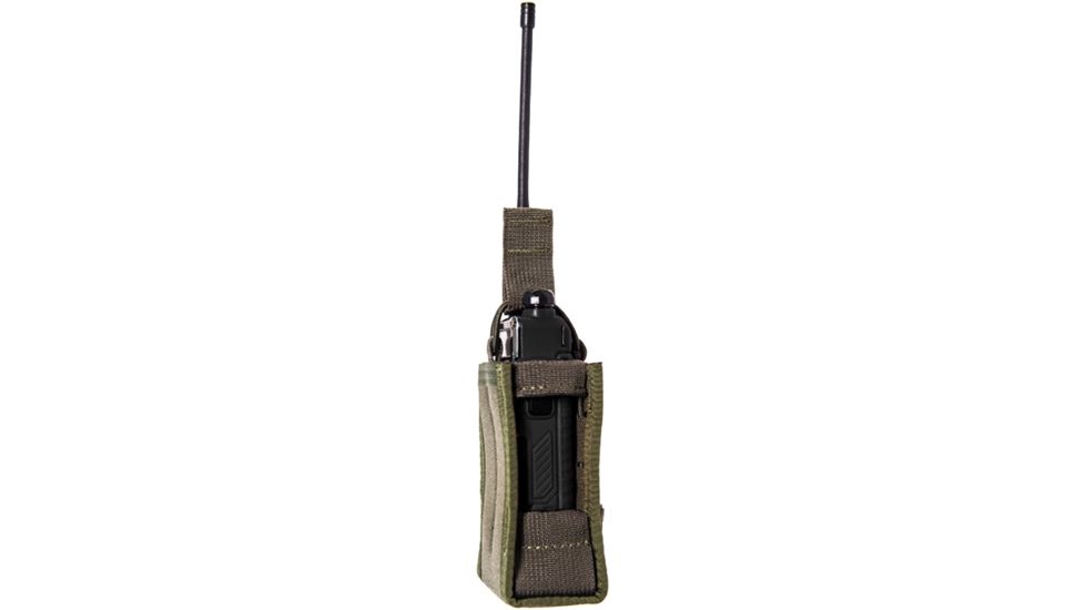 High Speed Gear Duty Mini M.A.C. TACO - Radio Holder, APX 6000/7000/8000, Olive Drab, 3"L x 2"W x 4.75"H, 41MA01OD