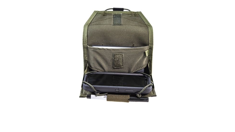 High Speed Gear HSGI Navigator Tech Pouch w/Hook and Loop, Olive Drab, 12NP01OD