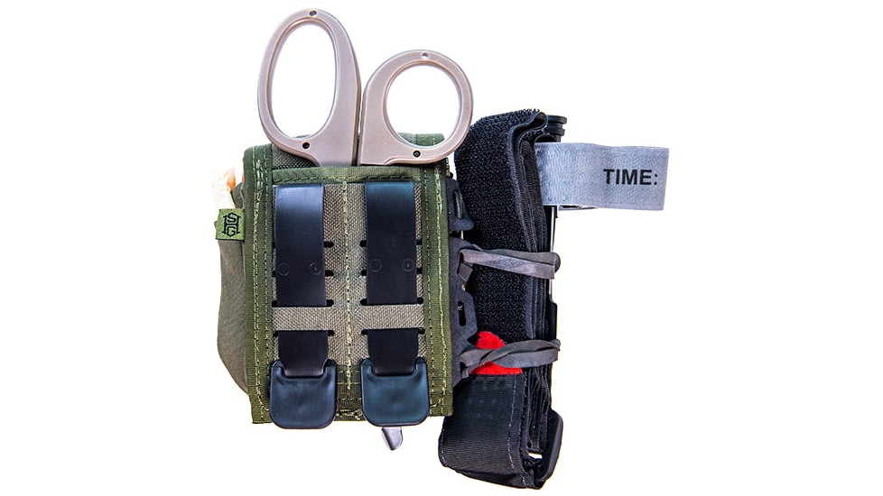 High Speed Gear ReVive Medical Pouch, OD Green, 4inL x 3.25inW x 5.25inH, 11RE00OD