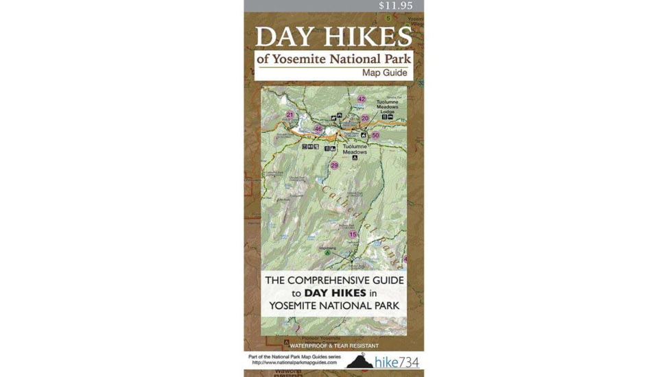 Hike734 Day Hikes Map Guide — CampSaver