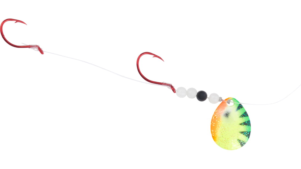 Hildebrandt Finesse Walleye Spinner, Size 2, Fire Tiger, 582-FRT
