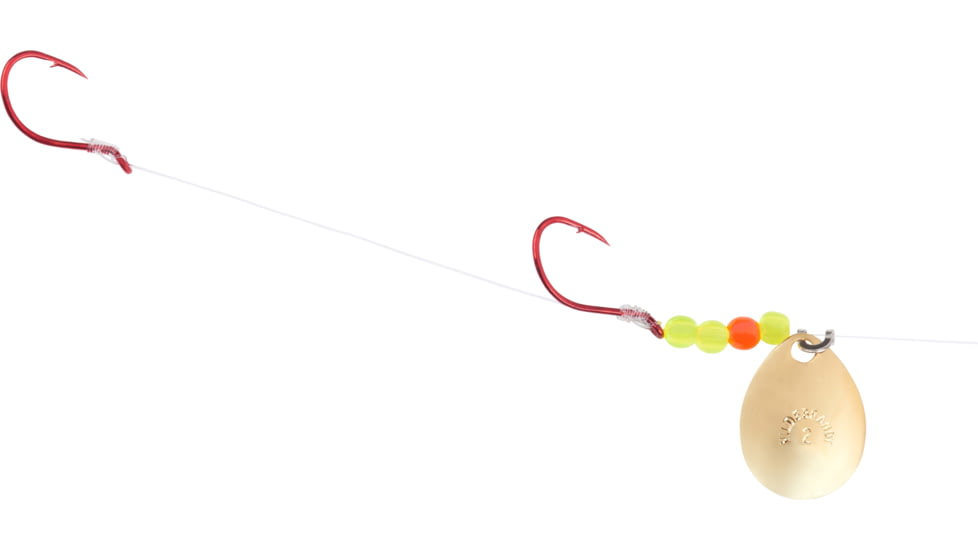 Hildebrandt Finesse Walleye Spinner, Size 2, Gold, 582-GLD
