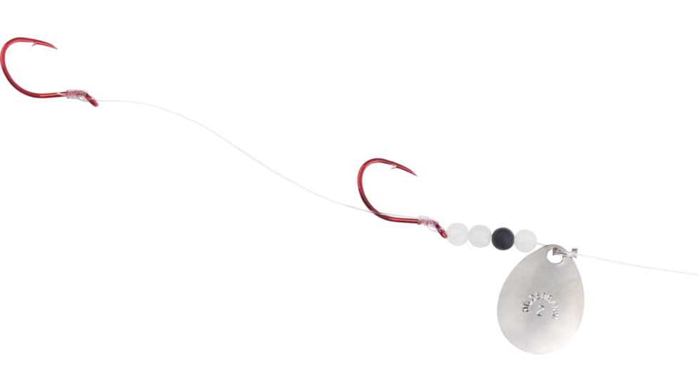 Hildebrandt Finesse Walleye Spinner, Size 2, Nickel, 582-NIC