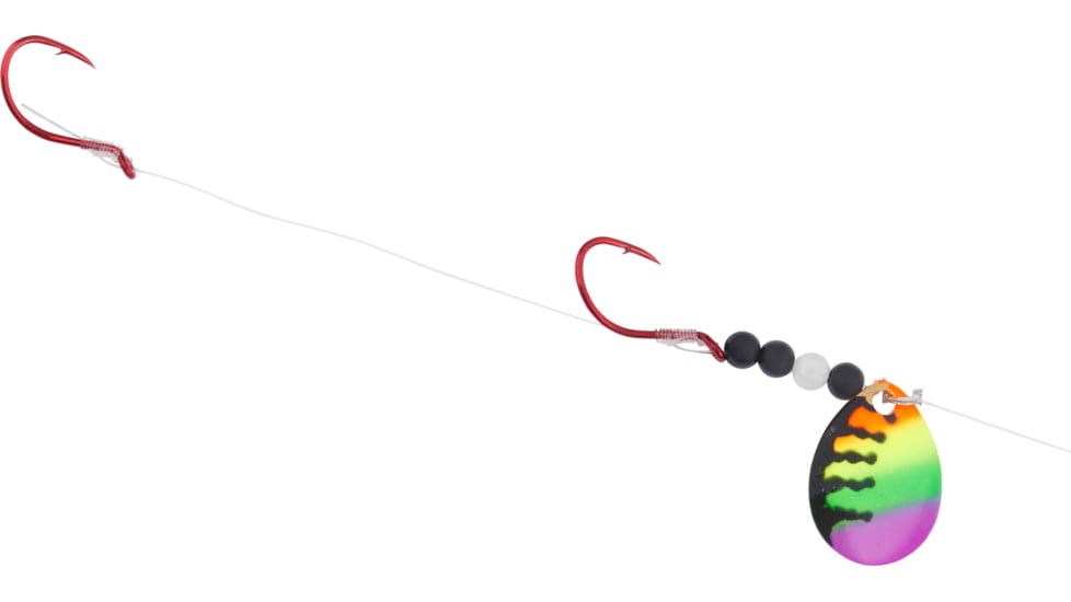 Hildebrandt Finesse Walleye Spinner, Size 2, Parrot, 582-PAR
