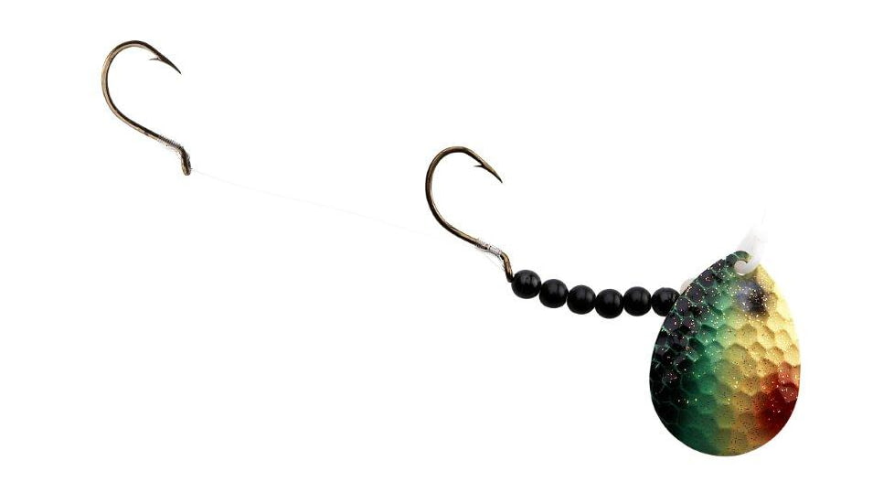Hildebrandt Hammer Time Walleye Spinner, Sz 2 Hook, Perch, 575U-PERC