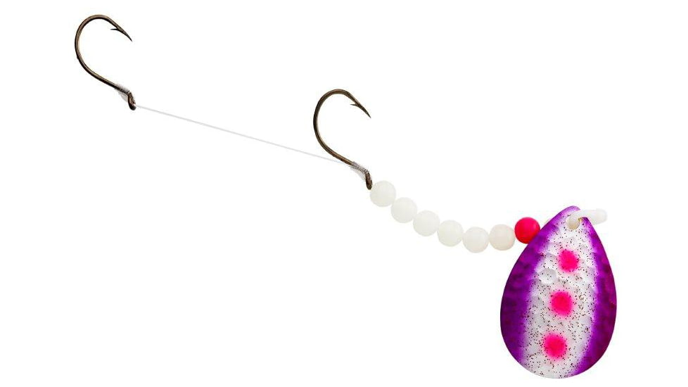 Hildebrandt Hammer Time Walleye Spinner, Sz 2 Hook, Purple Haze, 575U-PHAZ