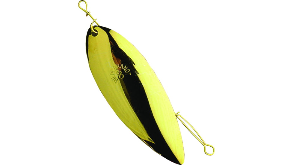 Hildebrandt Slim Eli Spinner/Attractor Double Blade, Number 3 50/50 Nickel Brass, 2/Pack, 3SDNB