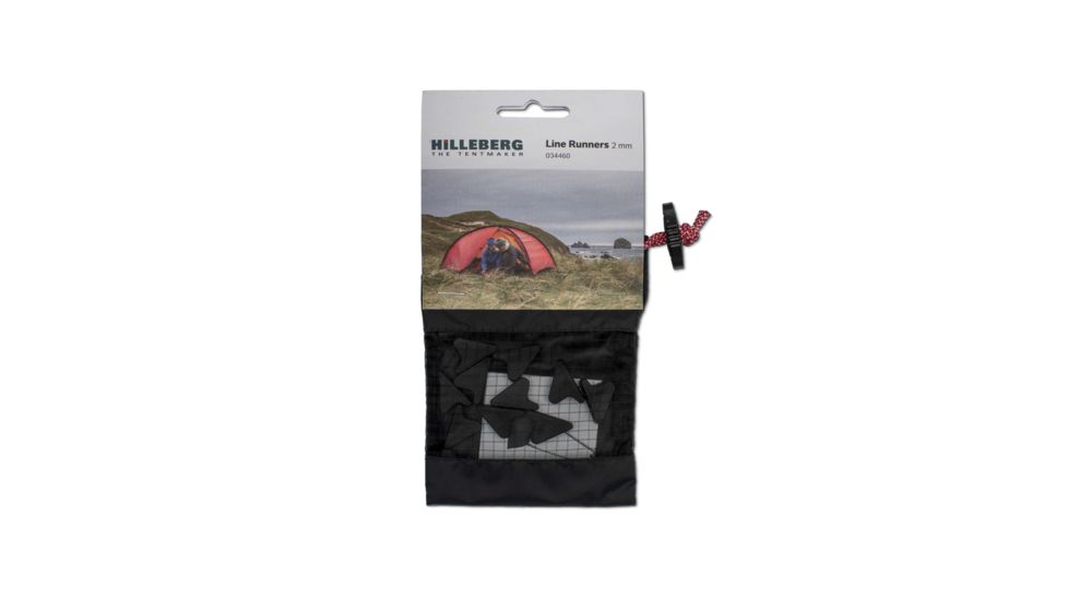 Hilleberg Line Runners for 2 mm guyline 10 pcs, 2 mm, 34460