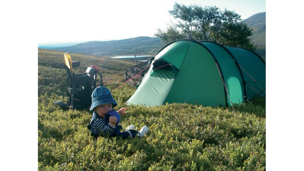 Hilleberg Nammatj 3 Tent - 3 Person, 4 Season-Green