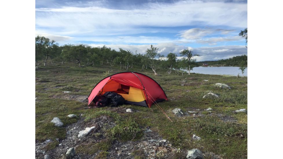 Hilleberg Rogen 2 Tent - 2 Person, 3 Season-Red